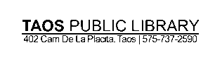 Taos Library Logo